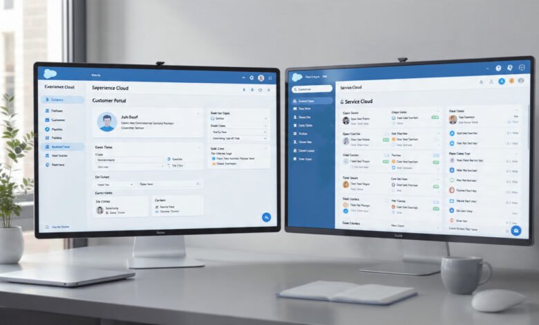 Salesforce Experience Cloud and Service Cloud