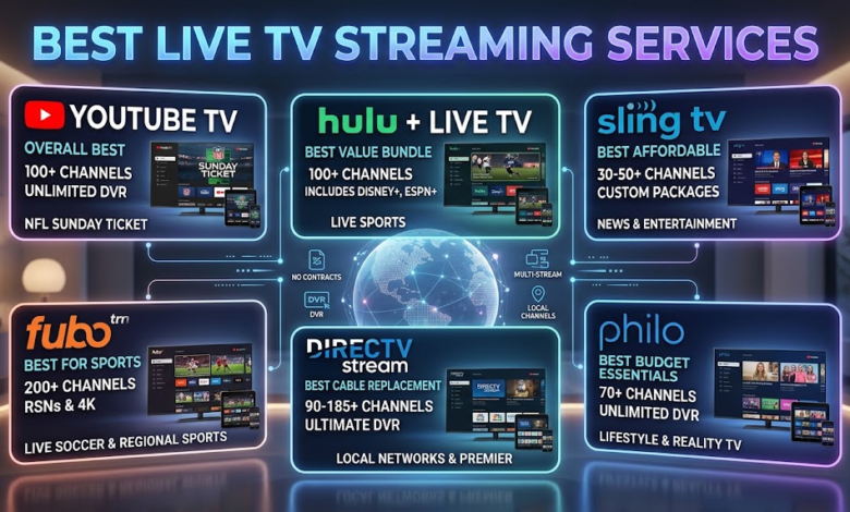 Best Live TV Streaming Services